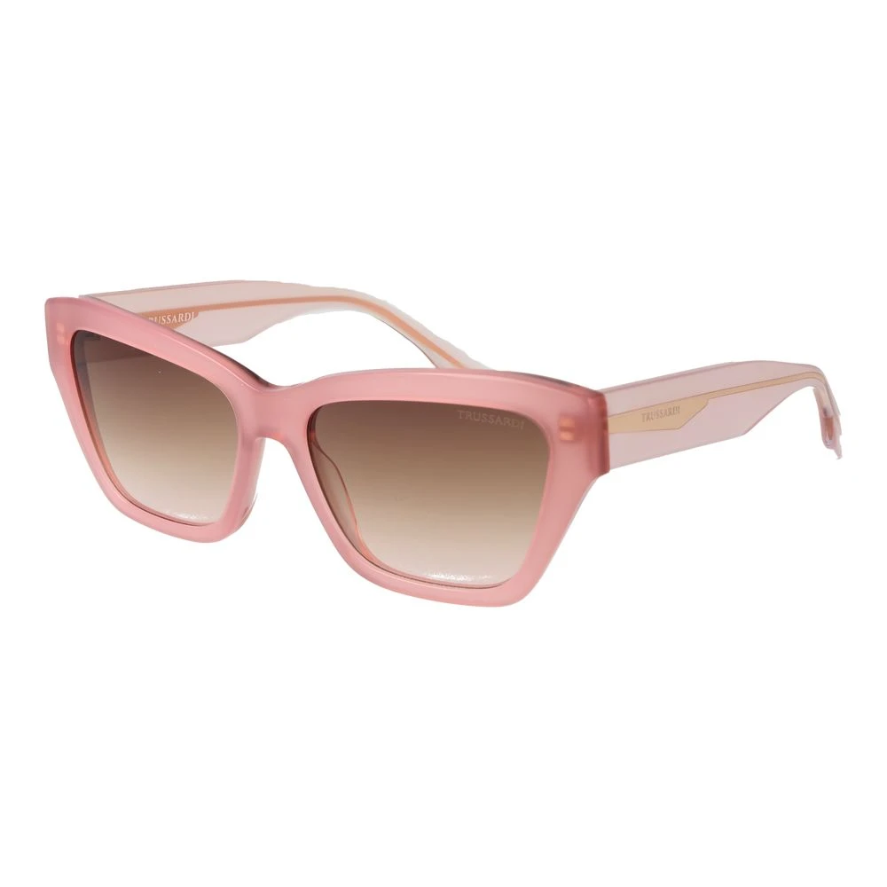 Trussardi Women's Pink Acetate Sunglasses - Sunglasses - One Size - Accessories