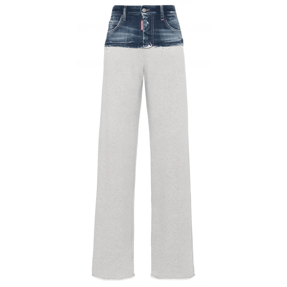 Trousers > Wide Trousers - - Dsquared2 - Modalova