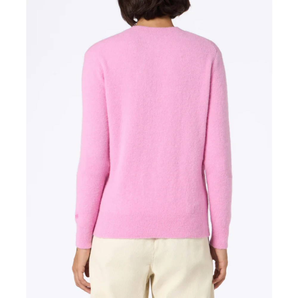 MC2 Saint Barth Dames New Queen Trui met Print Pink Dames