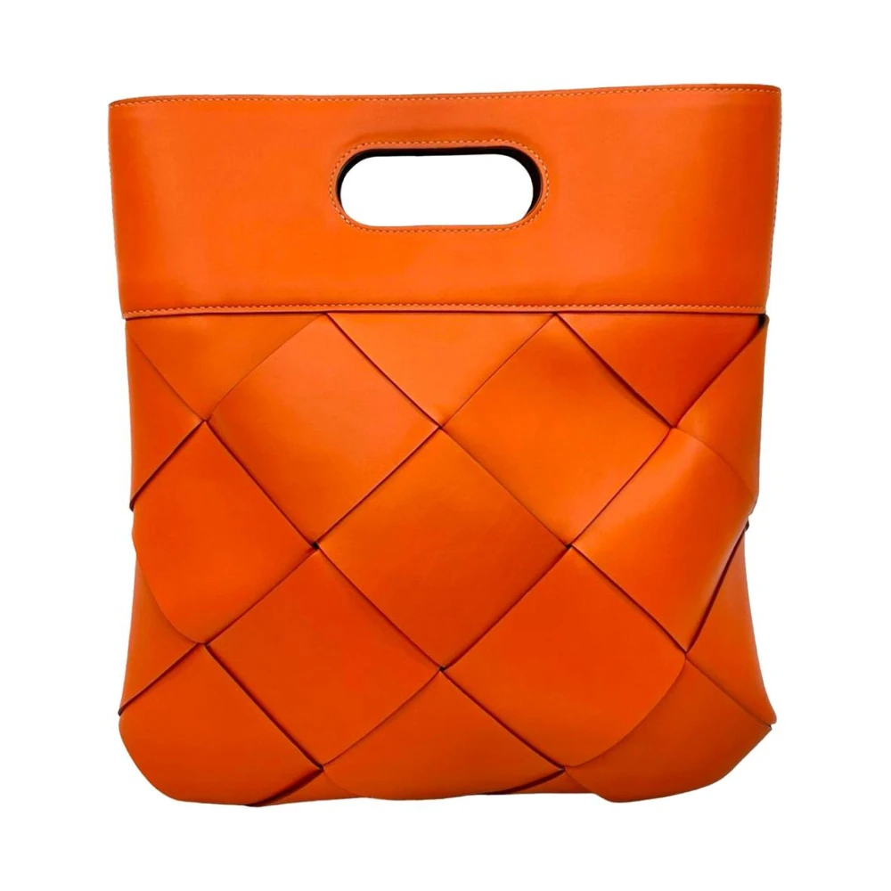 Bottega Veneta Vintage Donna Arancione Pre-Owned, Taglia Unica, Used,