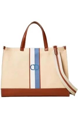 Canvas Shopper Bag