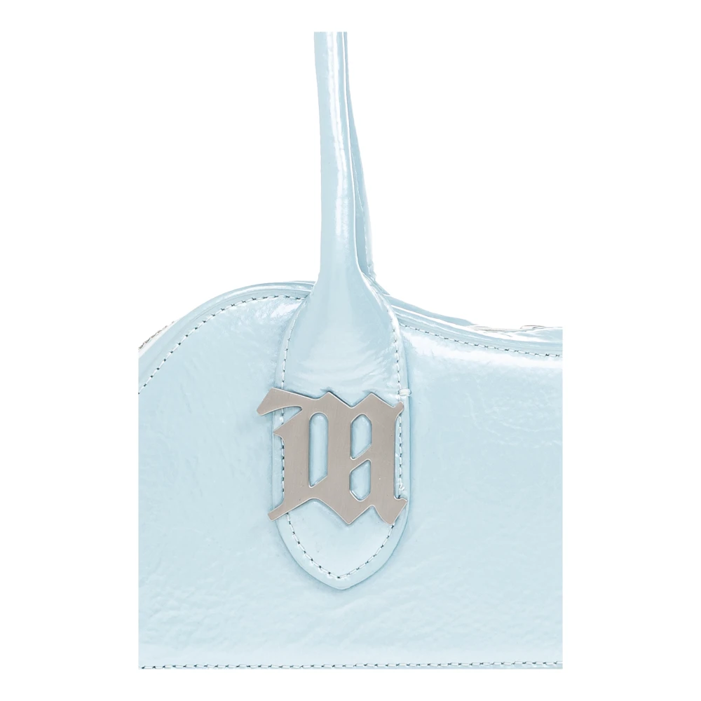 Misbhv Leren tas Blue Dames
