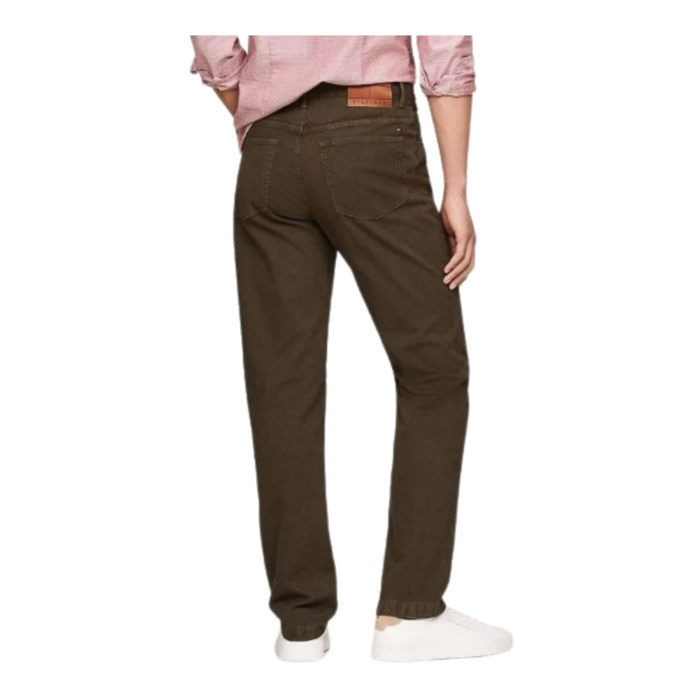 Tommy Hilfiger Heren Chino Broek Denton 5Pkt Green Heren