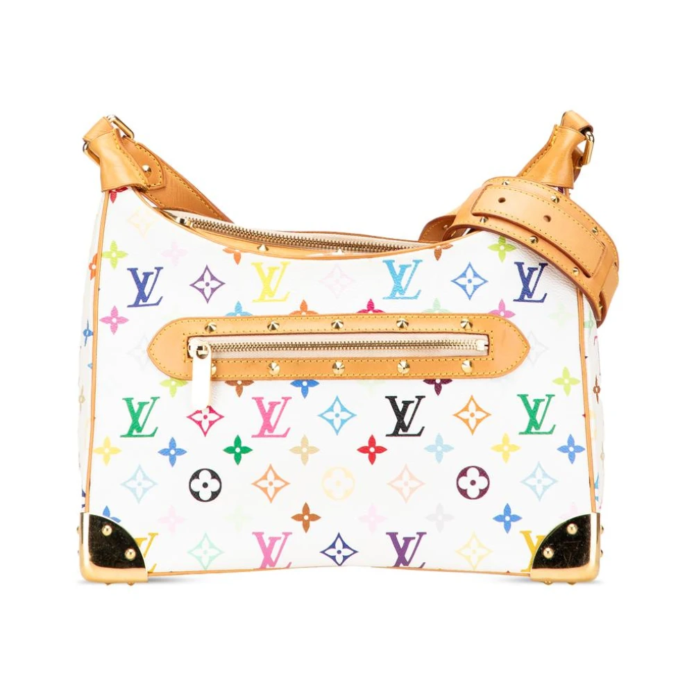Louis Vuitton Vintage Women's White Pre-Owned Stylish Shoulder Bag