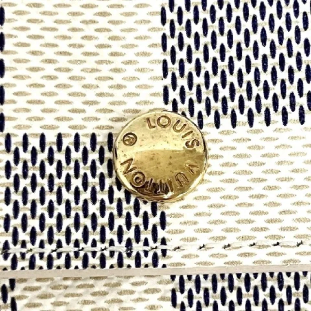 Louis Vuitton Vintage Pre-owned Canvas key-holders Beige Dames