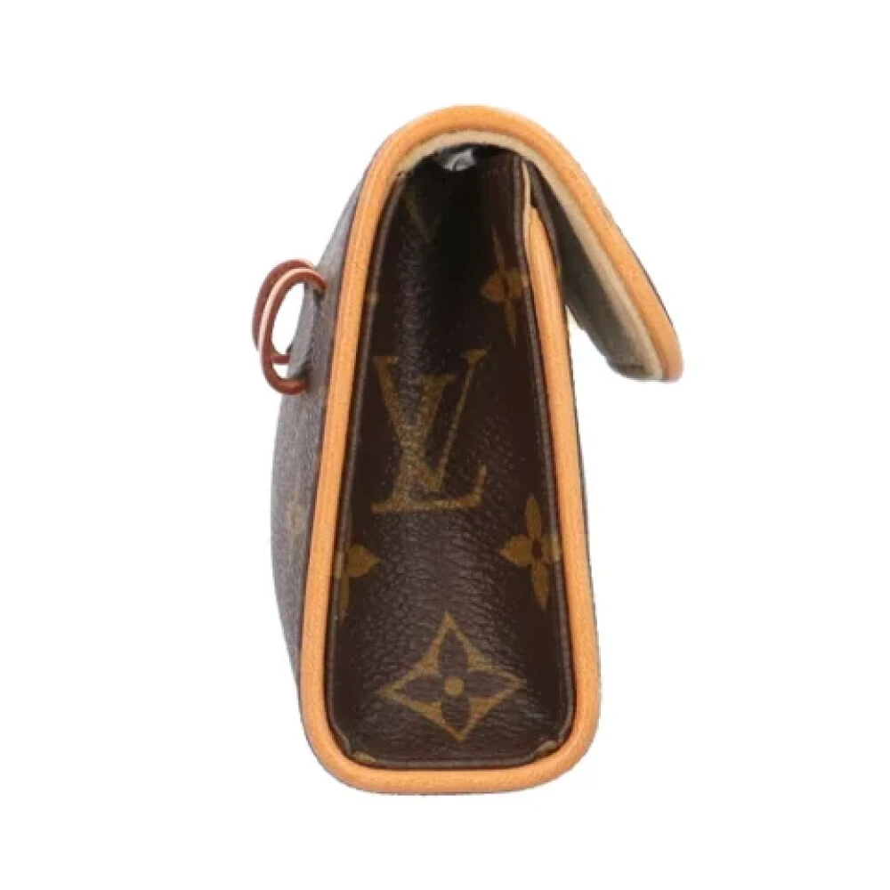 Louis Vuitton Vintage Pre-owned Canvas crossbody-bags Brown Dames