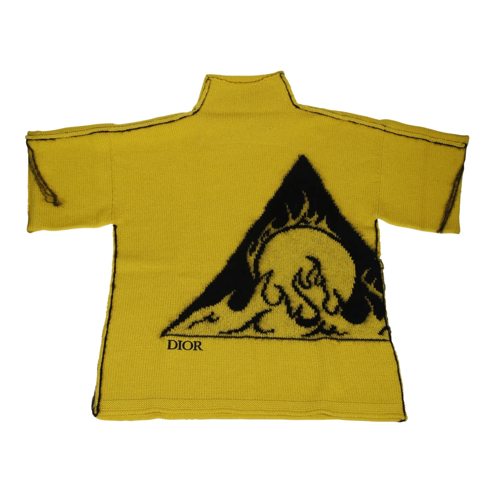 Dior Gele Jas voor Mannen Yellow Heren