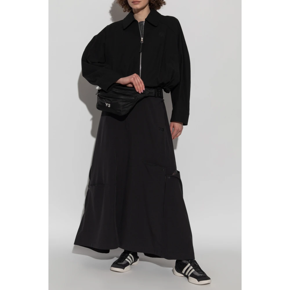 Y-3 Rok met talrijke zakken Black Dames