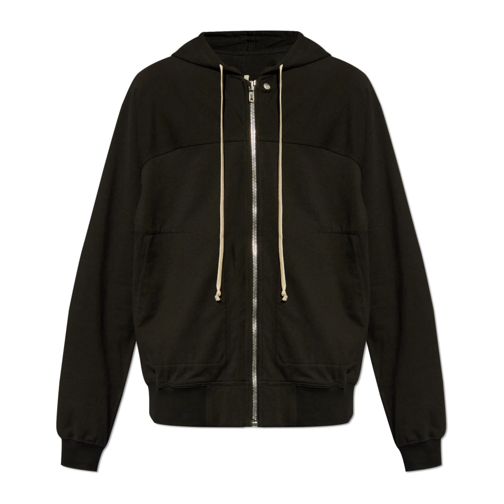 Rick Owens Windbreak Hoodie Black Heren