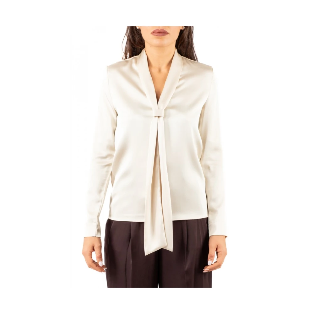 Hanita Vrouw Wit Overhemden Dames, S, Camicia