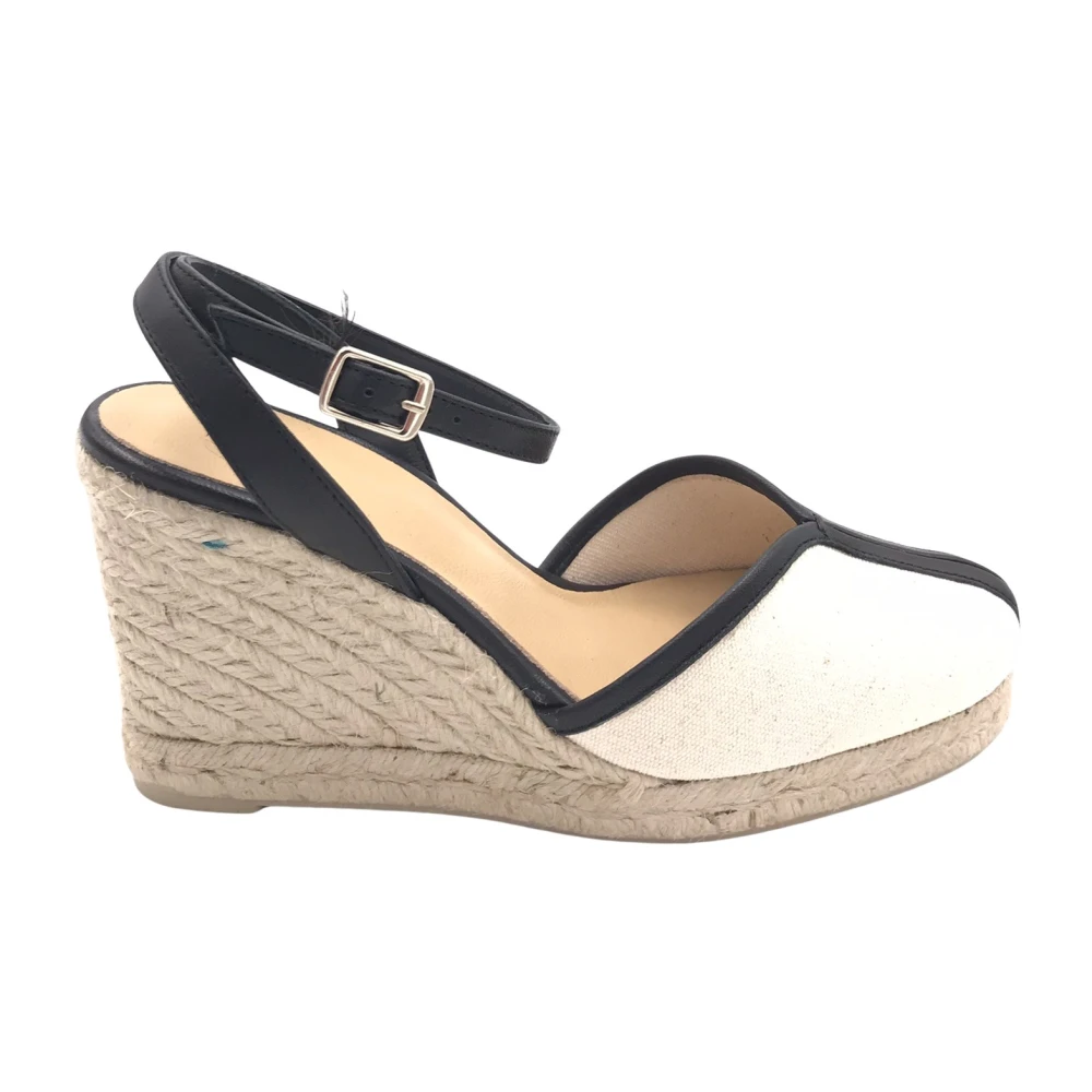 Castañer Women's Beige Wedges, 4 Uk, Espadrilla Cecilia