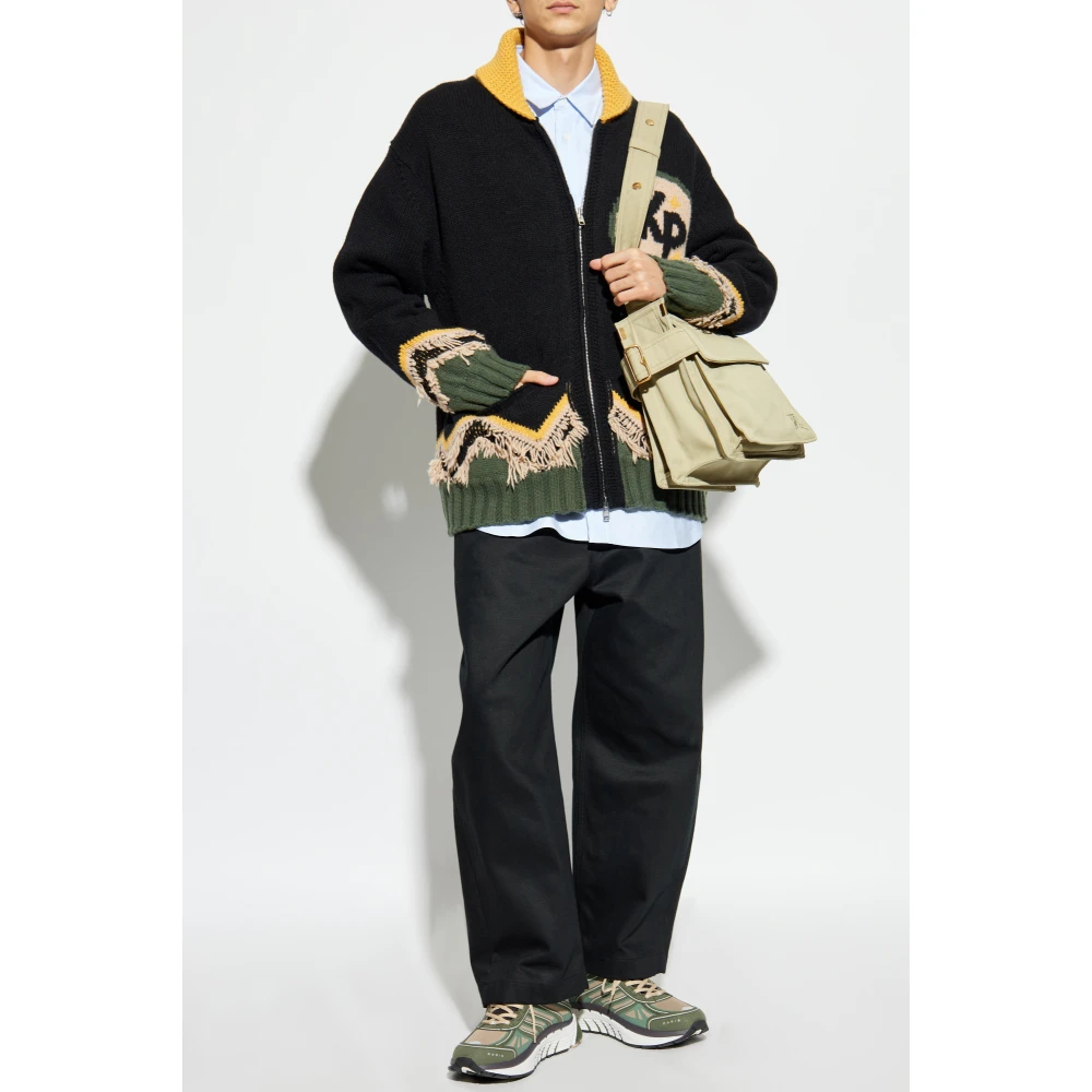 Kenzo Wollen Vest Black Heren