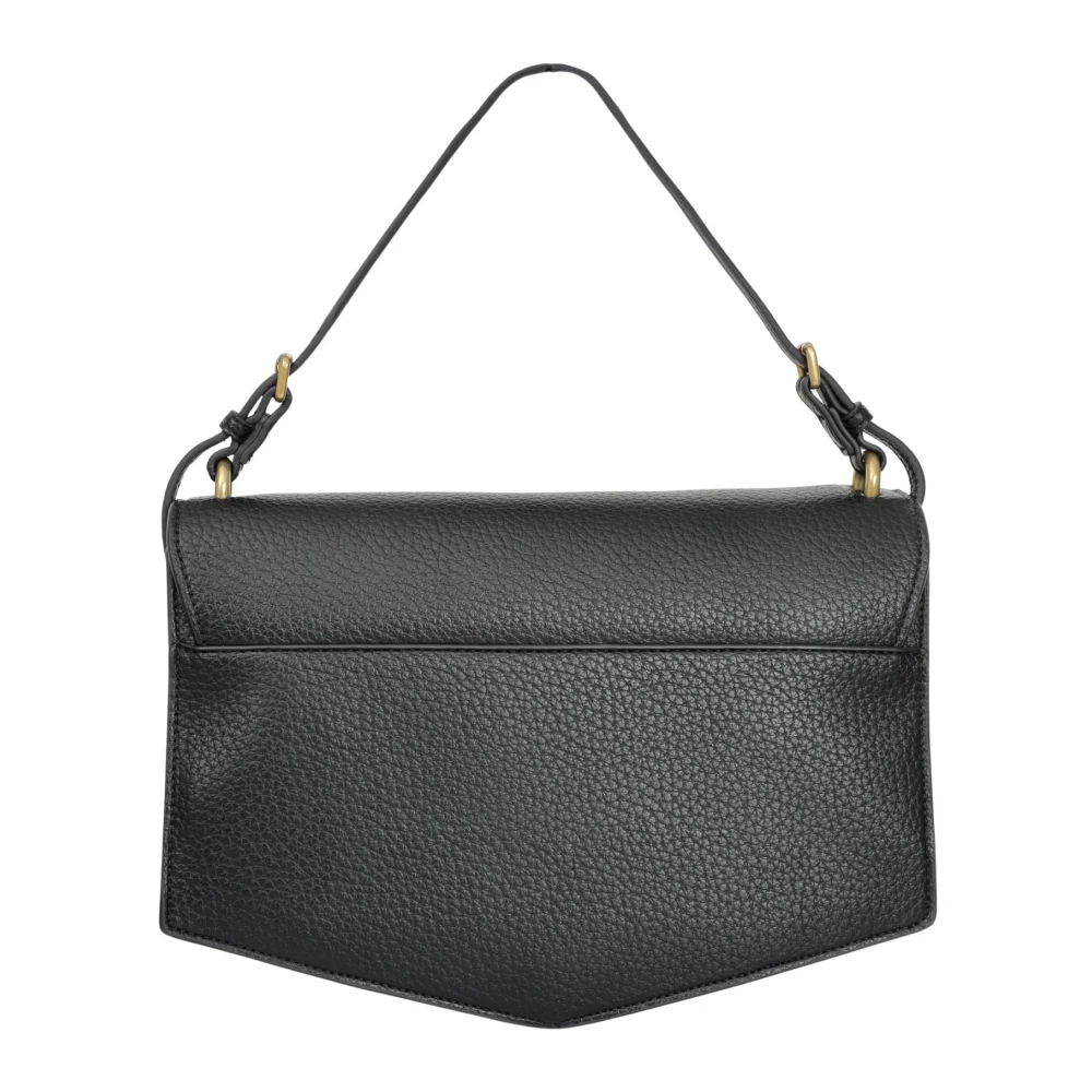 Just Cavalli Zwarte schoudertas met korrelige textuur Black Dames