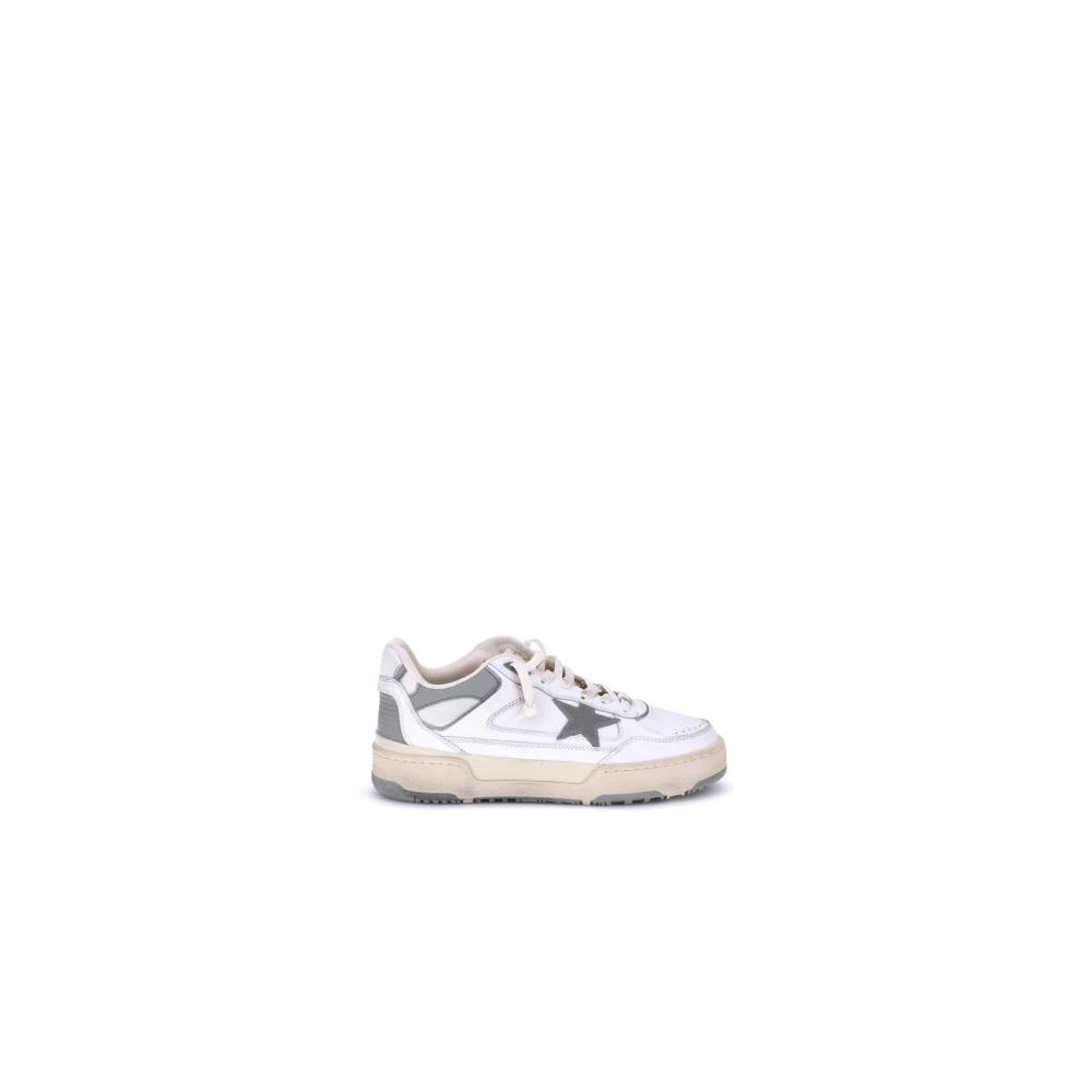 Golden Goose Uomo Grigio Vintage Star Low Top Sneakers
