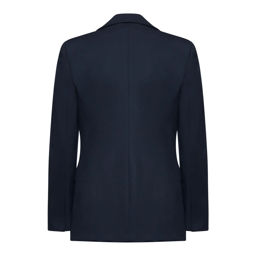 Kaos Blauwe Jassen Collectie Stijlvol Blue Dames