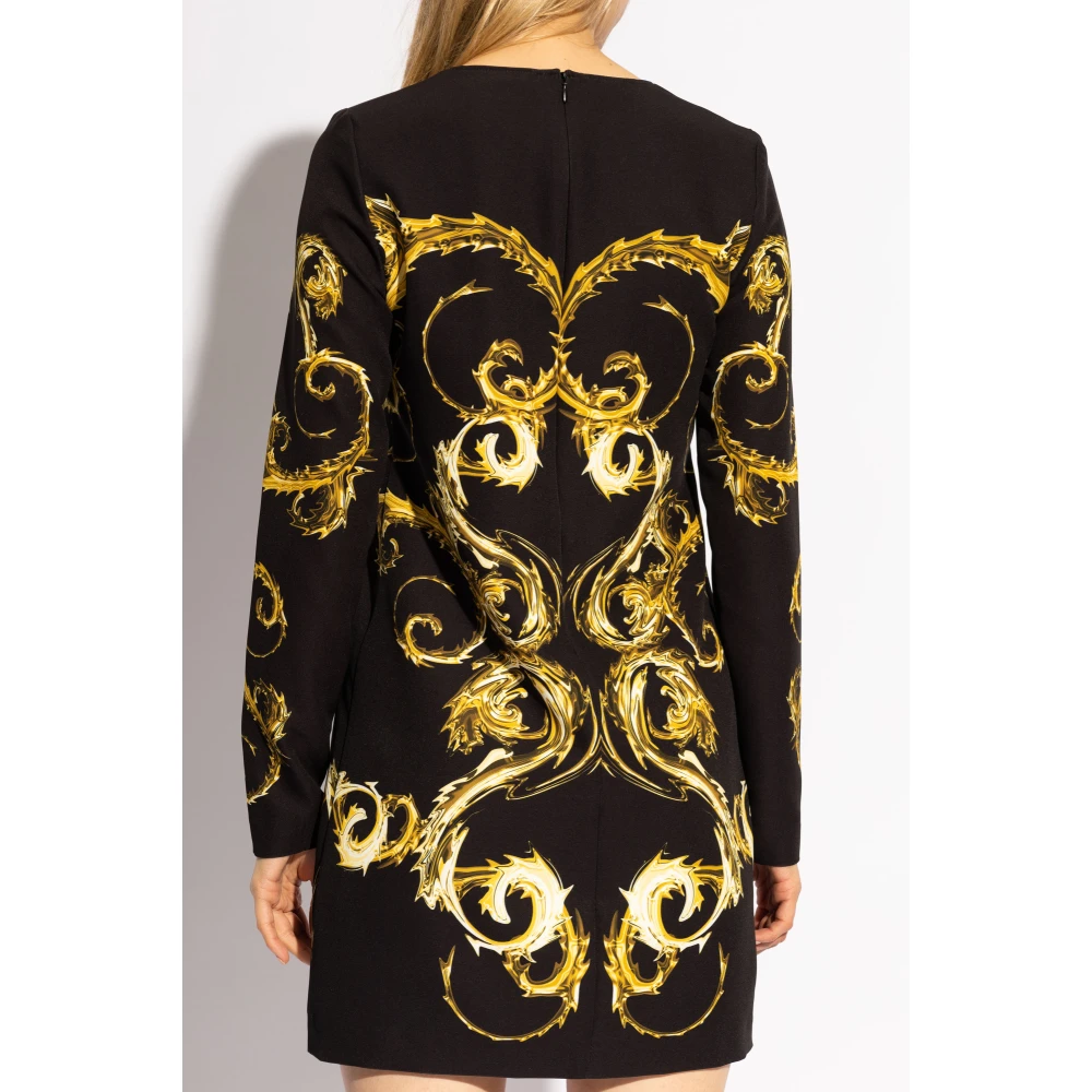 Versace Jeans Couture Jurk met patroon Multicolor Dames