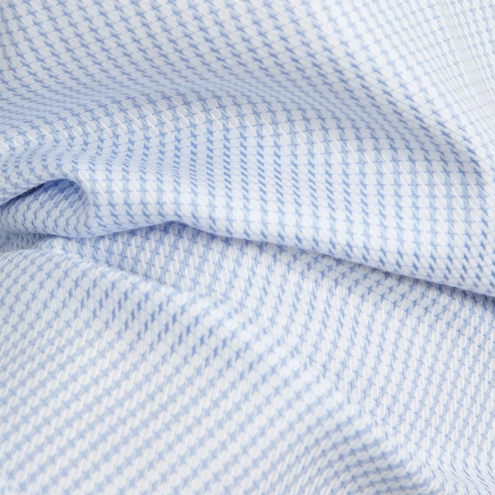 Xacus Klassieke Evolution Fit Shirt Blauw Blue Heren