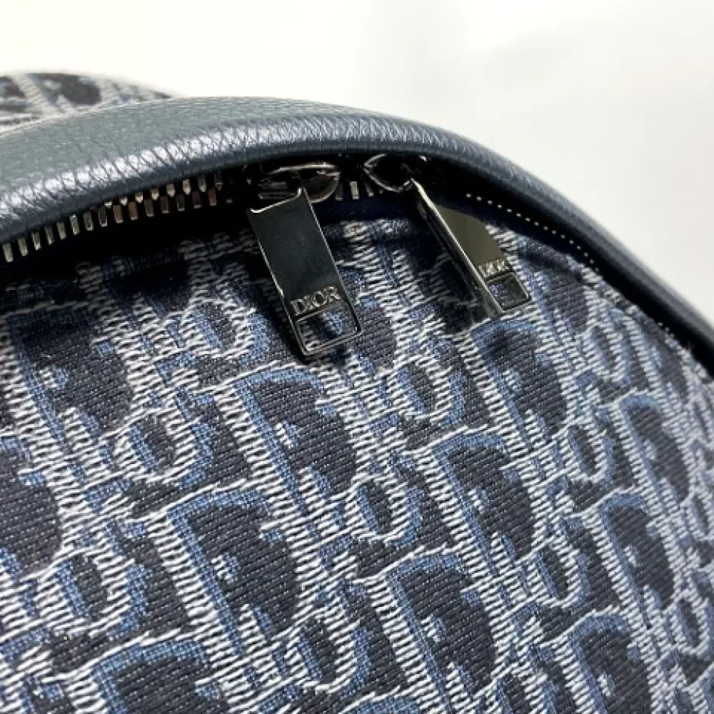 Dior Vintage Pre-owned Cotton dior-bags Blue Dames