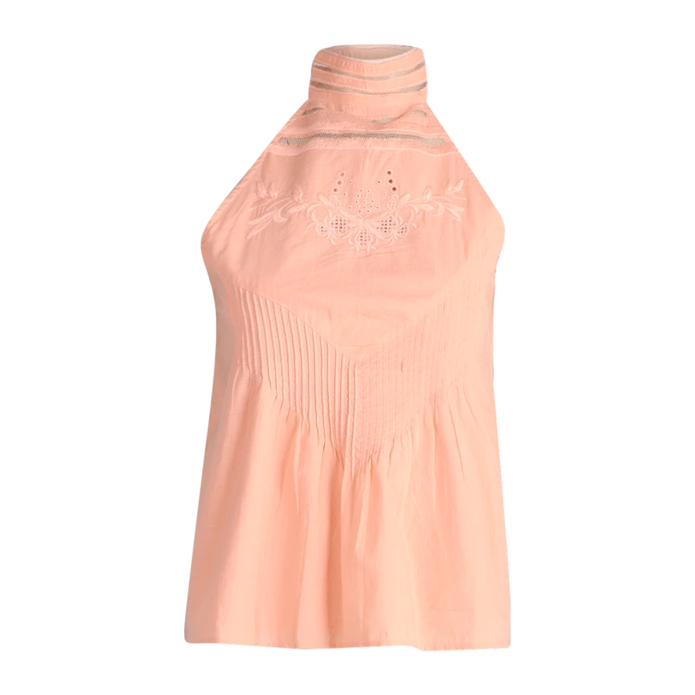 March23 Sleeveless Tops Pink Dames