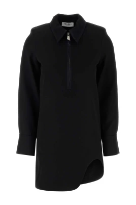 Gabardine Mini Dress