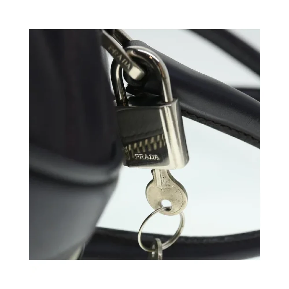 Prada Vintage Pre-owned Nylon prada-bags Black Dames