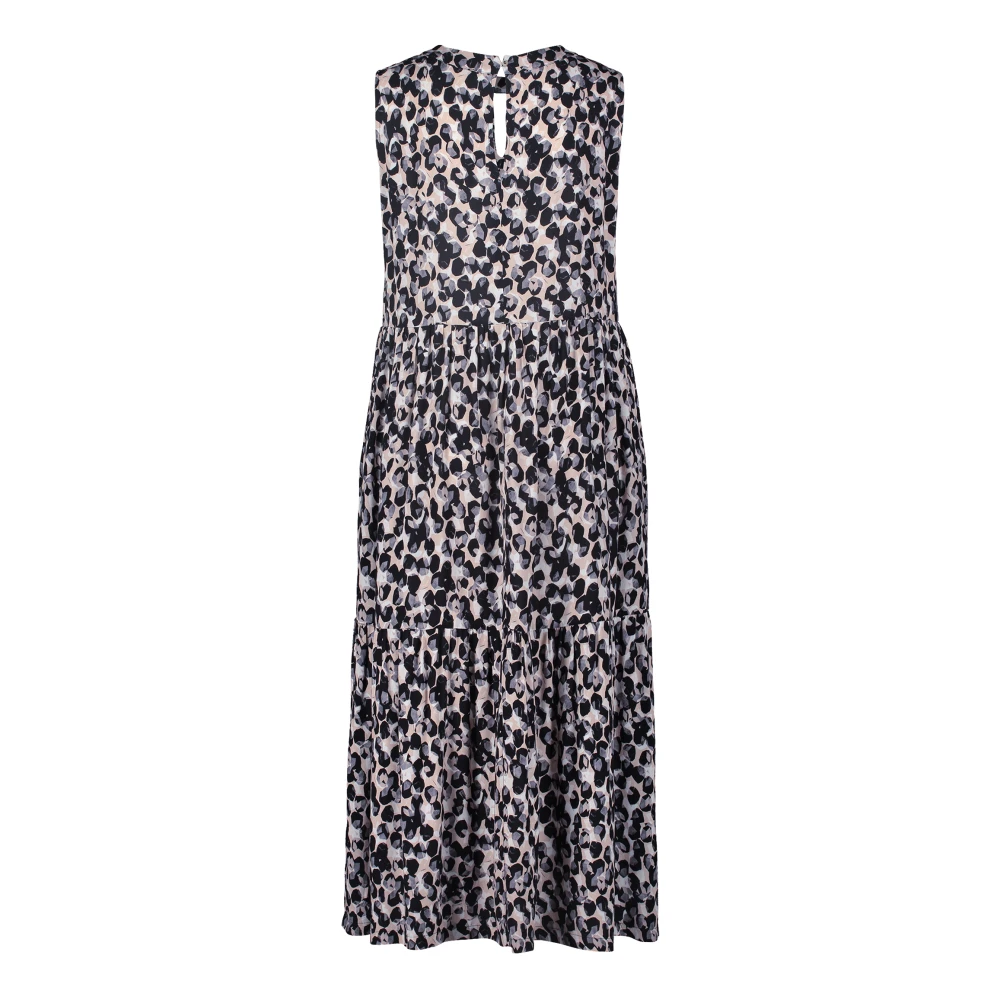 Betty & Co Zomerjurk met gerende rok Multicolor Dames