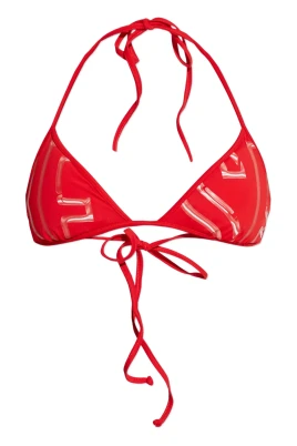 Bikiniöverdel med snörning