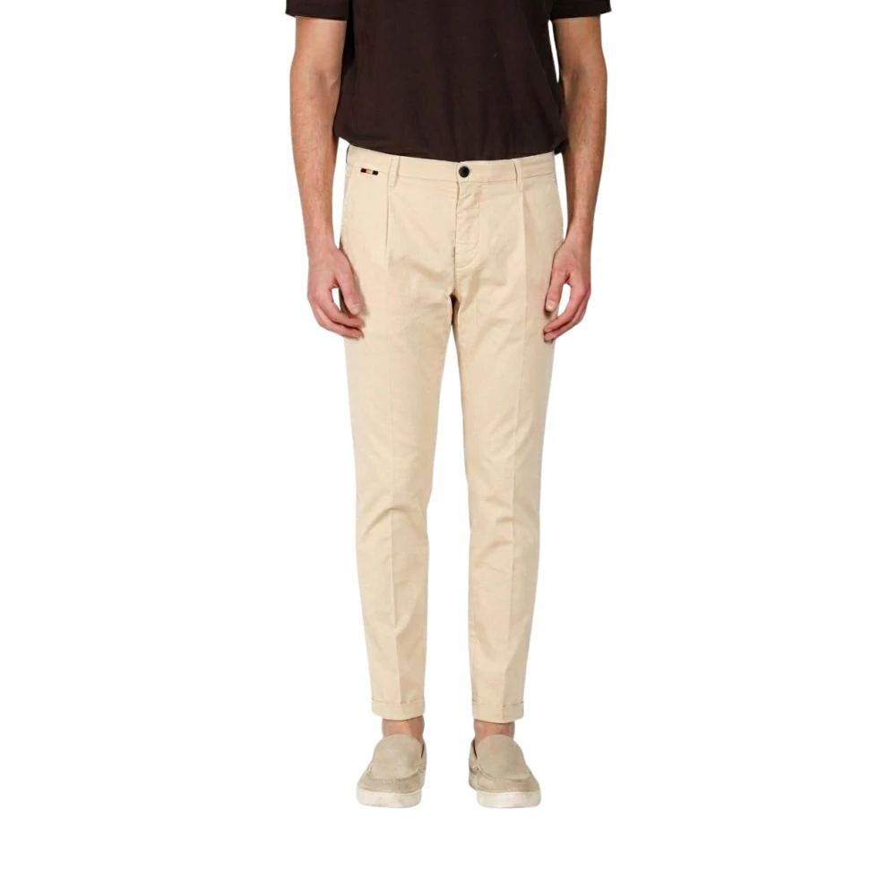 Mason's Uomo Beige - Osaka 1 Pinces Chino Pants - Trousers - 2XL