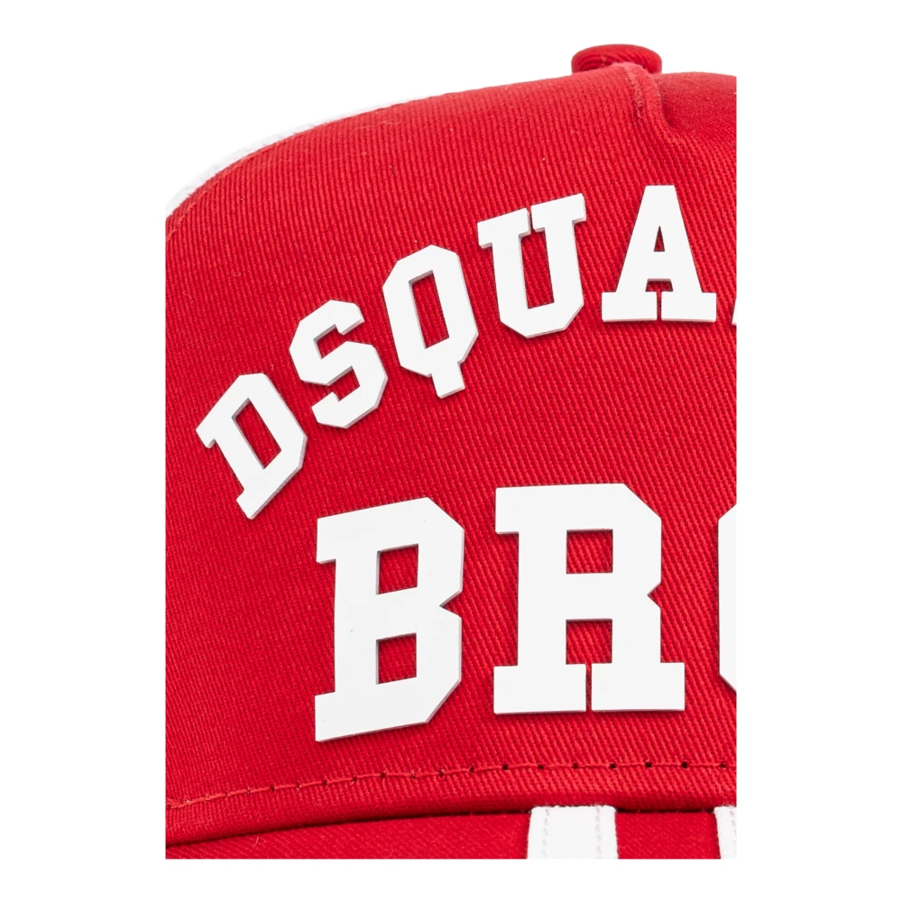 Dsquared2 Baseballpet Red Heren