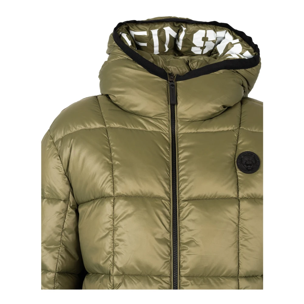 Plein Sport Gewatteerd Hoodie Jack Green Heren