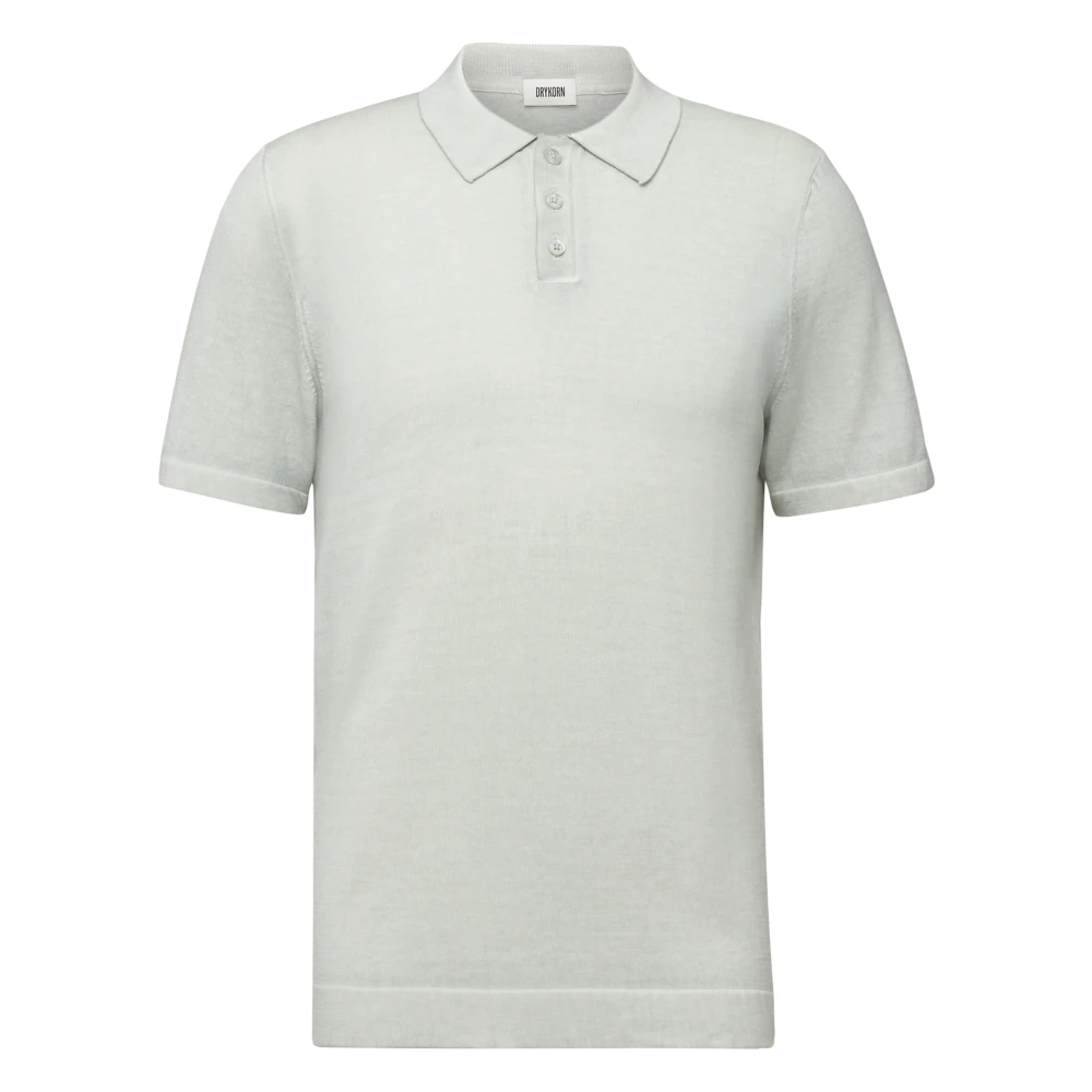 Drykorn Men's Green Triton Polo Shirt - Polo Shirts - Xl - Tops