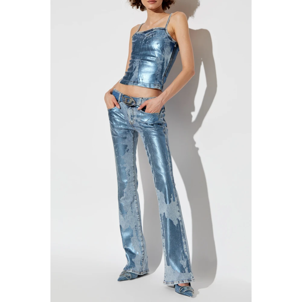 Diesel Top De-Ila-S Blue Dames