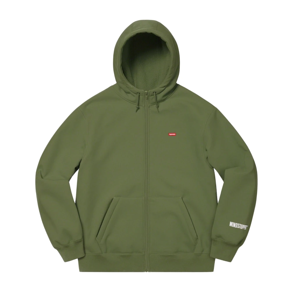 Supreme Donker Olijf Windstopper Hoodie Limited Edition Green Heren