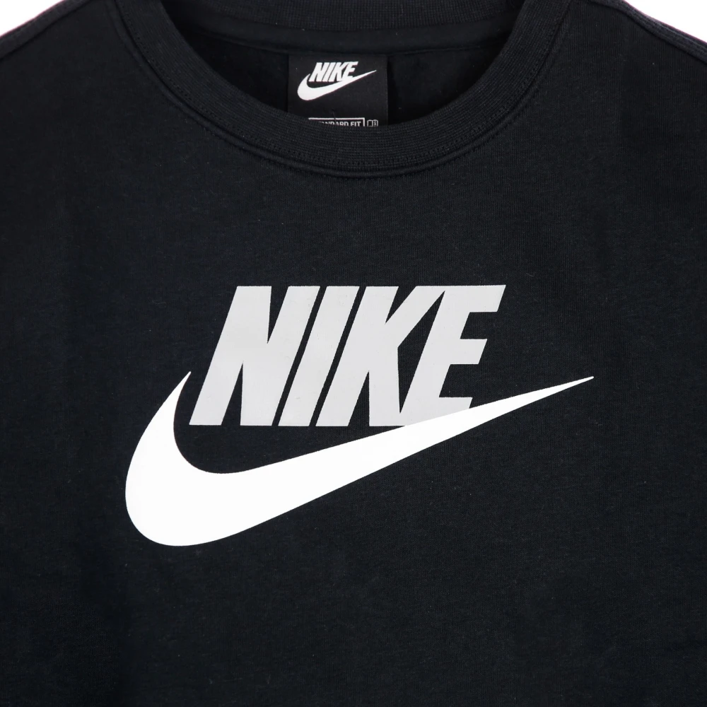 Nike Hybrid Crew Sports Club Sweater Black Heren