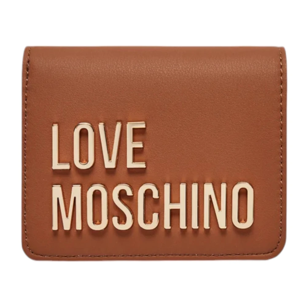 Love Moschino Plånbok med Lock Brown, Dam