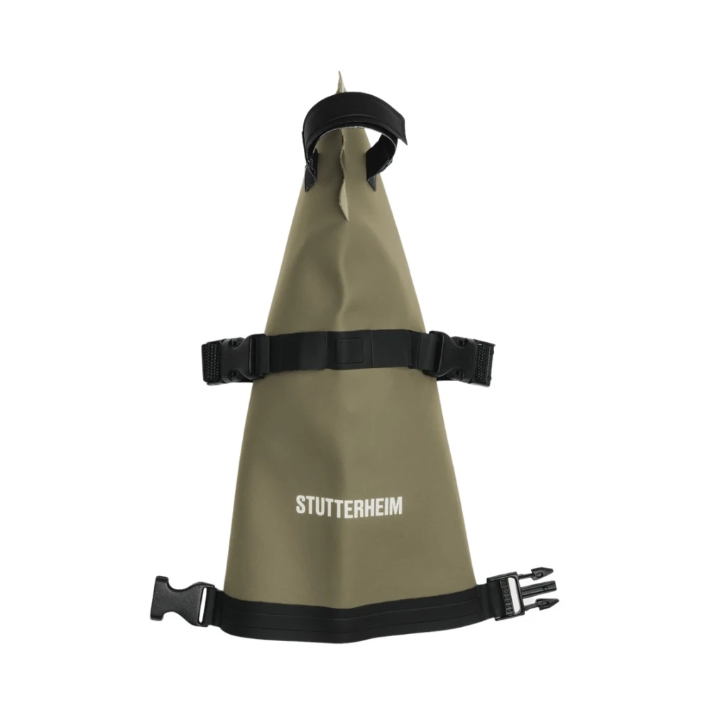Stutterheim Waterdichte Fietszadel Tas Green Unisex