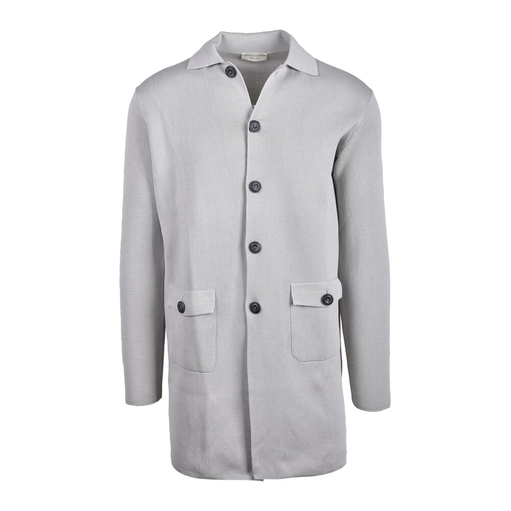 Men grey hotsell trench coat