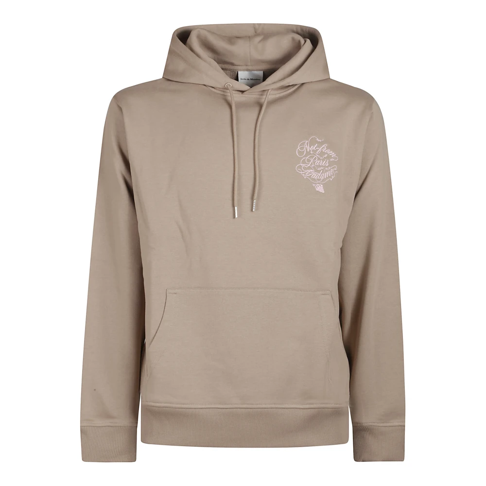 Drole de Monsieur Vignes Sweatshirt Beige Heren