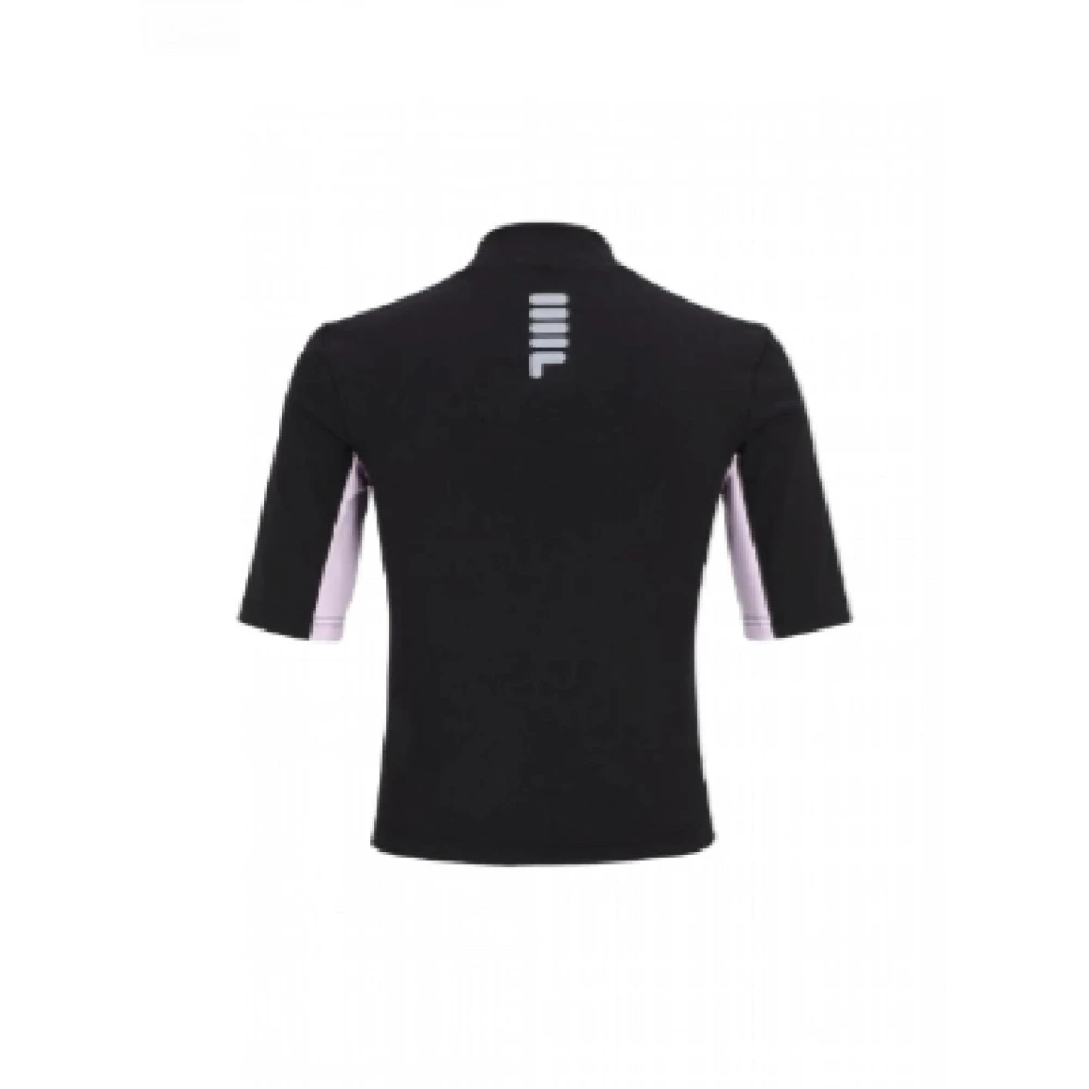 Fila Fitness T-shirt met opstaande kraag Black Dames