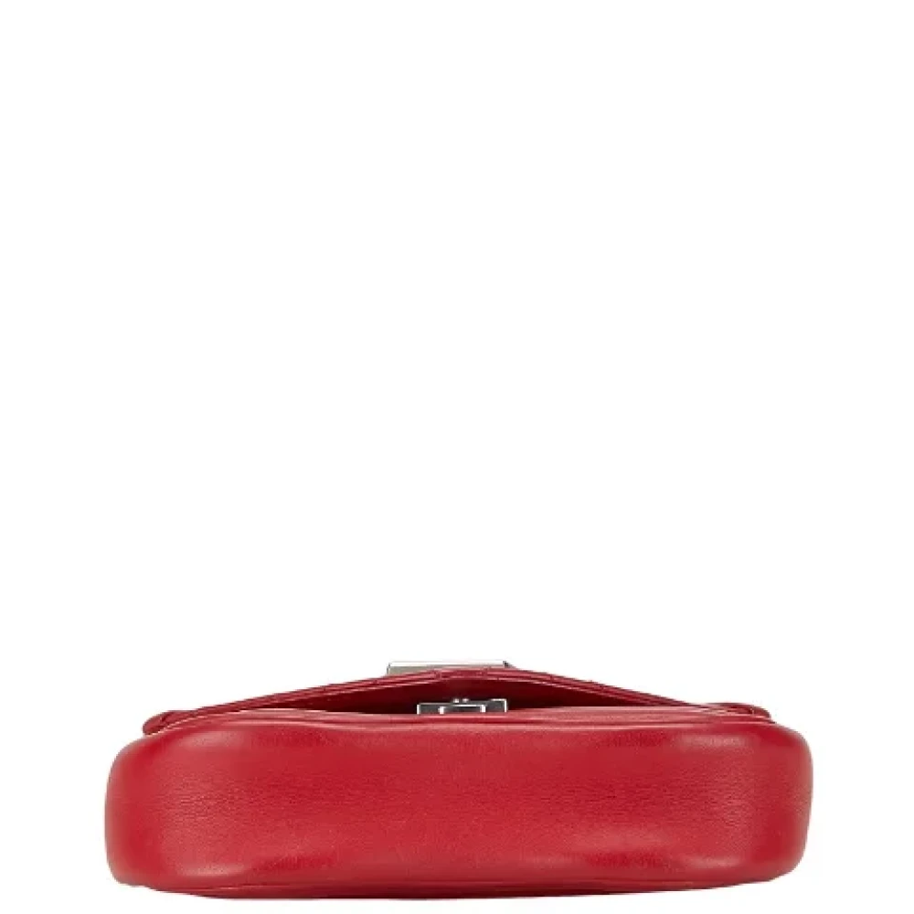 Louis Vuitton Vintage Pre-owned Leather handbags Red Dames