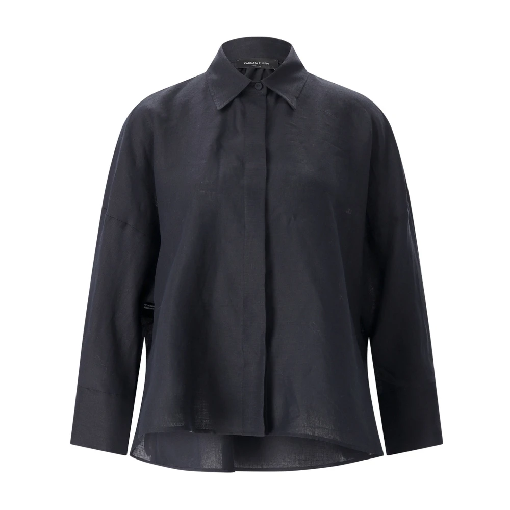 Fabiana Filippi Blue Shirts - Female - Shirts - 2XS - Blouses & Shirts