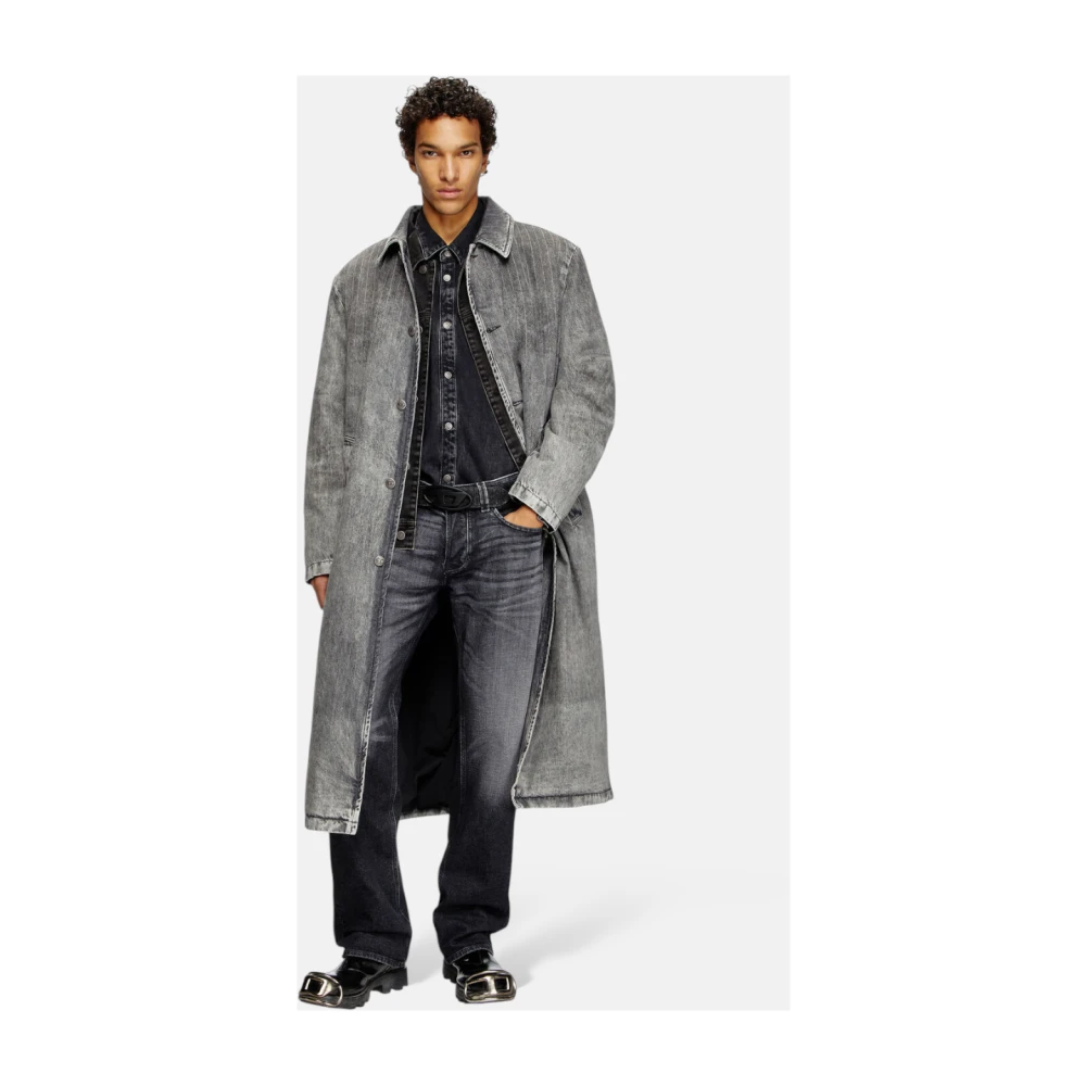 Diesel 1985 Larkee Regular Jeans Eigentijdse Stijl Black Heren