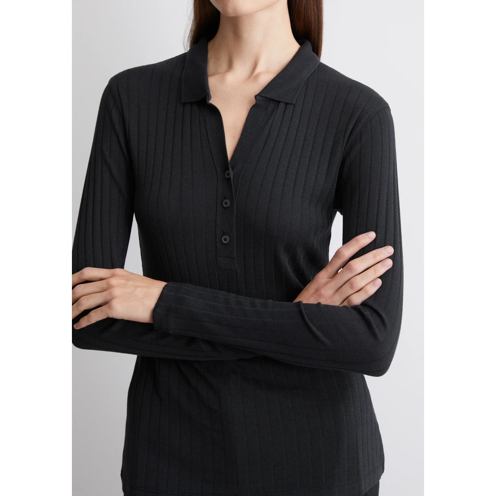Marc O'Polo Jersey polo shirt regular Gray Dames