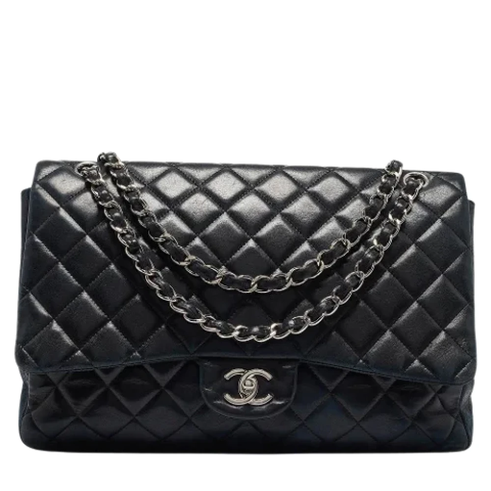 Chanel Vintage Pre-owned Leather chanel-bags Black Dames