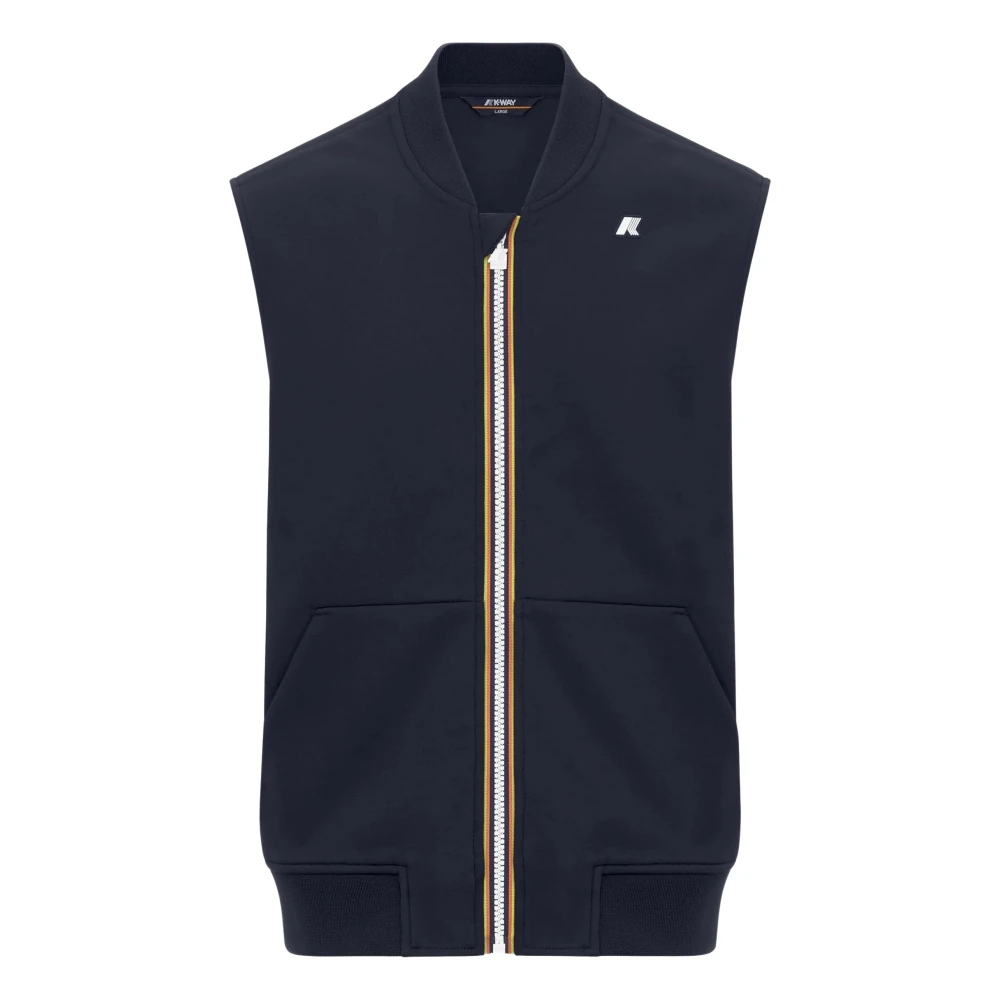 K-Way - Jackets > Vests - Blue - K-Way - Modalova