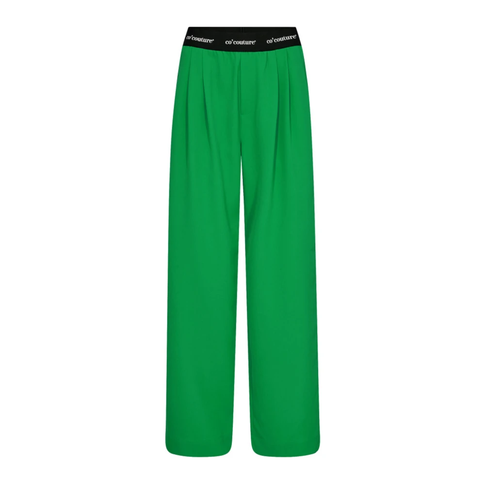 Co'Couture Groene Logo Pantalon Broek Green Dames