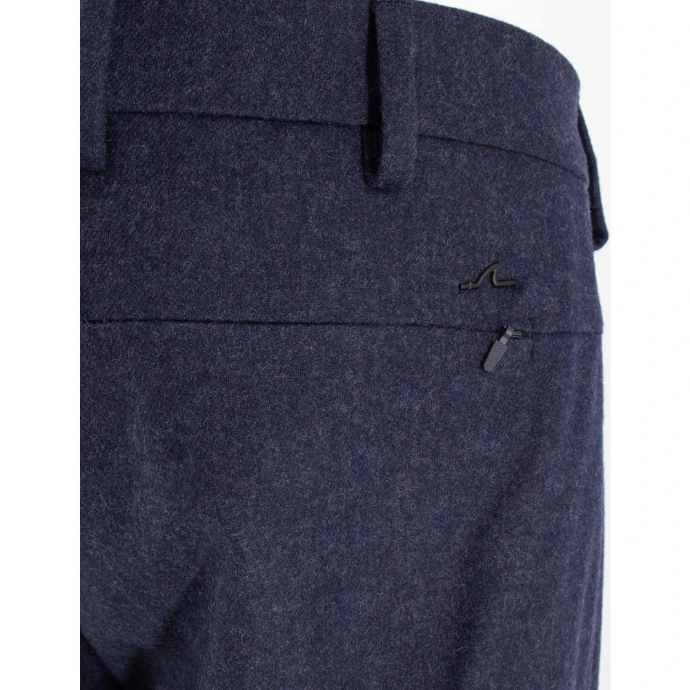 PAUL & SHARK Elegante wollen broek voor comfort Blue Heren