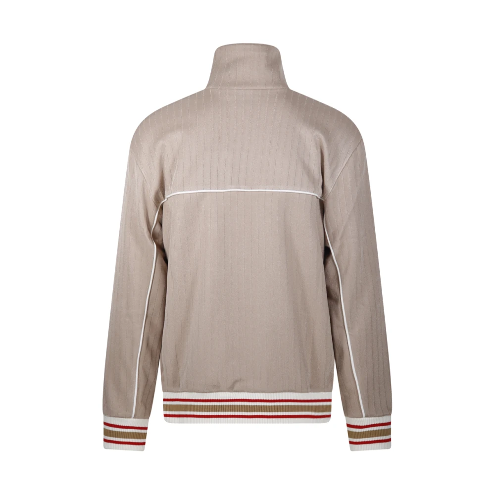 Golden Goose Technical Poly Track Jacket Brown Heren