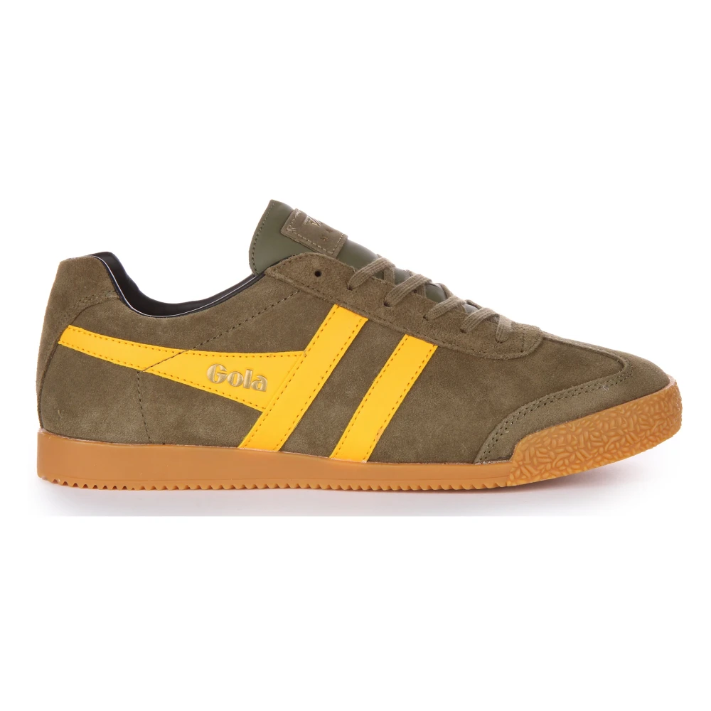 Gola Retro Style Sneaker In Khaki Yellow - Male - Sneakers - Multicolor - 8 Uk - Shoes