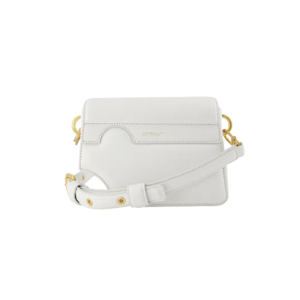 Off White Leather crossbody-bags White Dames